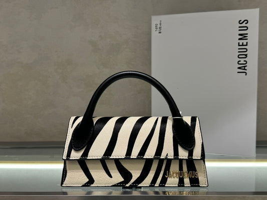 Zubag® Jacquemus Le Chiquito Long – Zebra Edition