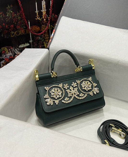 Zubag® Embellished Floral Sicily Bag