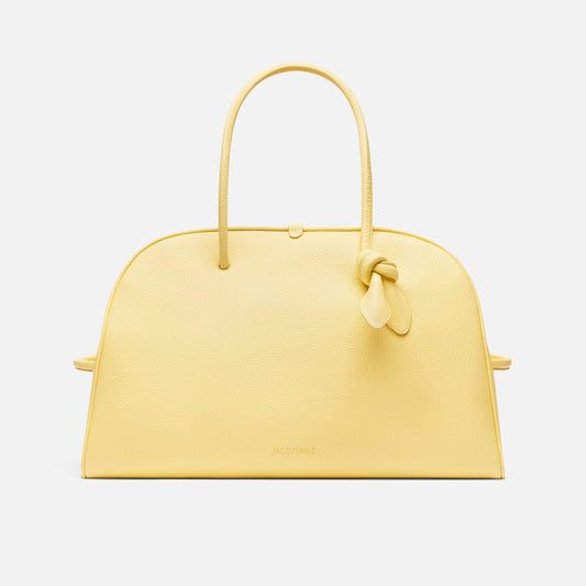 Zubag® Classic Knot Handle Leather Tote