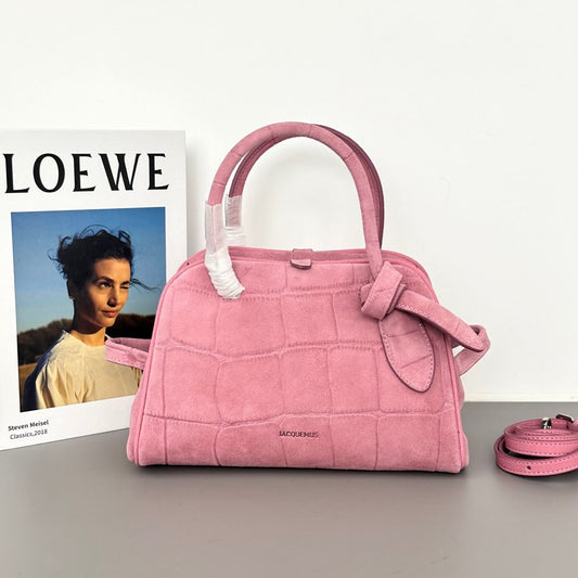 Zubag® J-Inspired Suede Bowling Bag