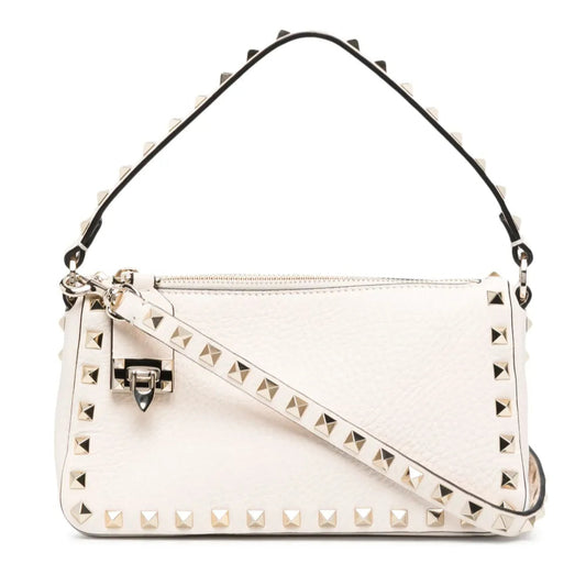 Zubag® Rockstud Small Calfskin Shoulder Bag