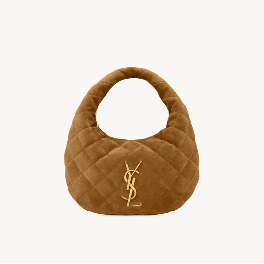 Zubag® Icarino Quilted Suede Shoulder Bag