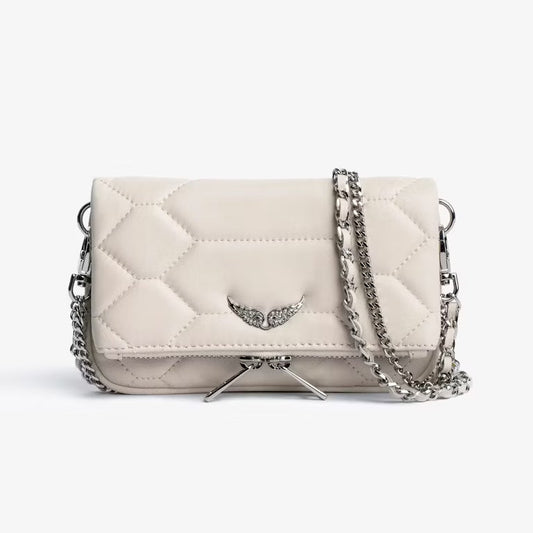 Zubag® Rock Nano Quilted Crystal Wings Bag