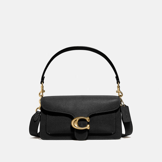 Zubag® Pebbled Leather Tabby Shoulder Bag