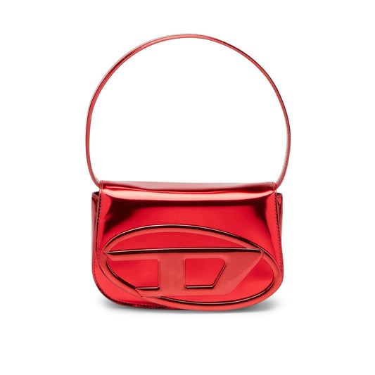 Zubag® Limited Edition Red Mirror Leather Shoulder Bag