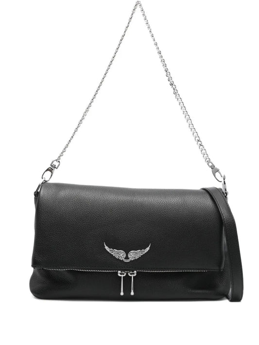 Zubag® Rock Swing Your Wings Leather Shoulder Bag